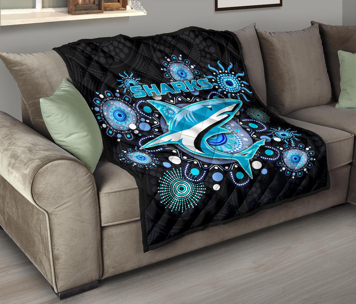 cronulla-premium-quilt-sharks-indigenous