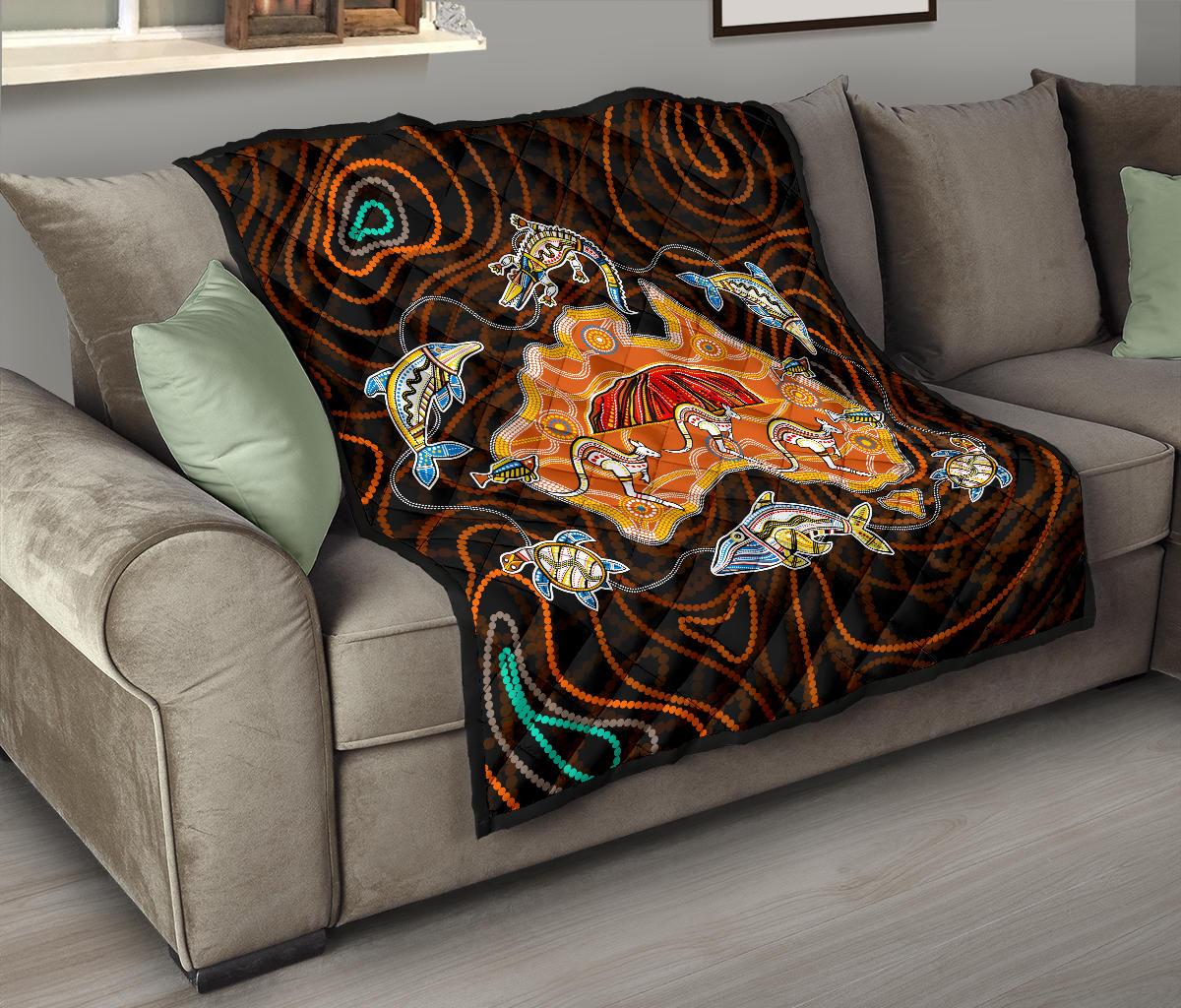 premium-quilt-australia-map-aboriginal-animals-quilt