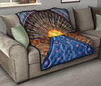aboriginal-premium-quilt-australia-sunrise-dot-painting-art