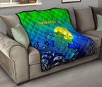 customaboriginal-premium-quilt-indigenous-frog-blue