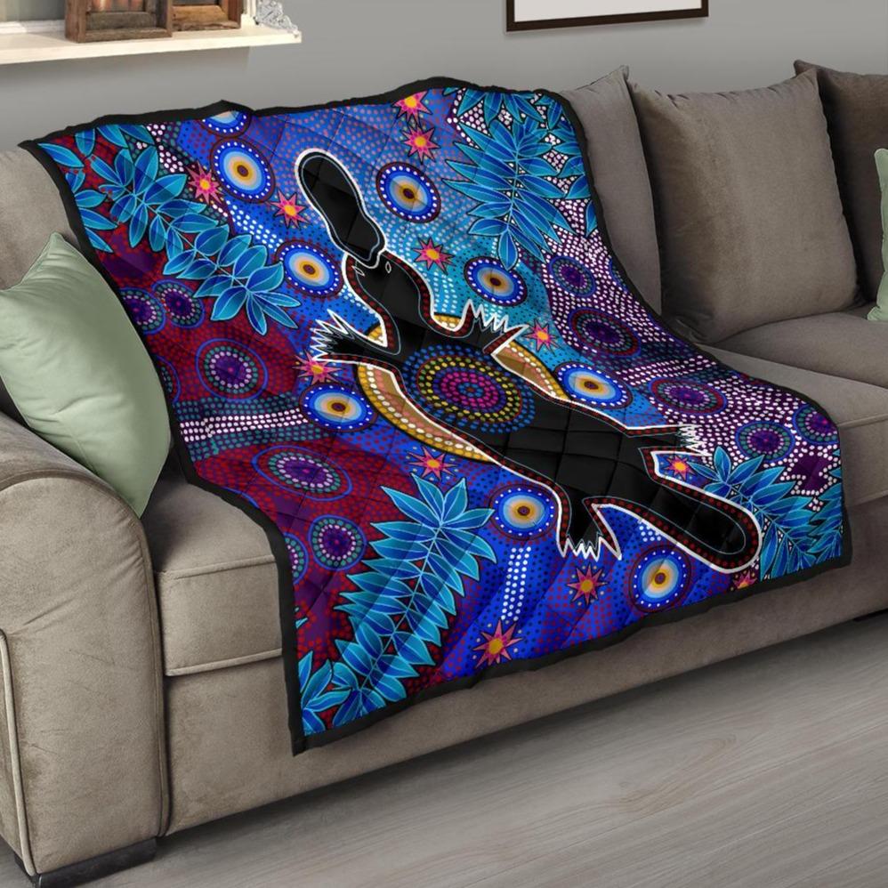aboriginal-premium-quilt-indigenous-platypus