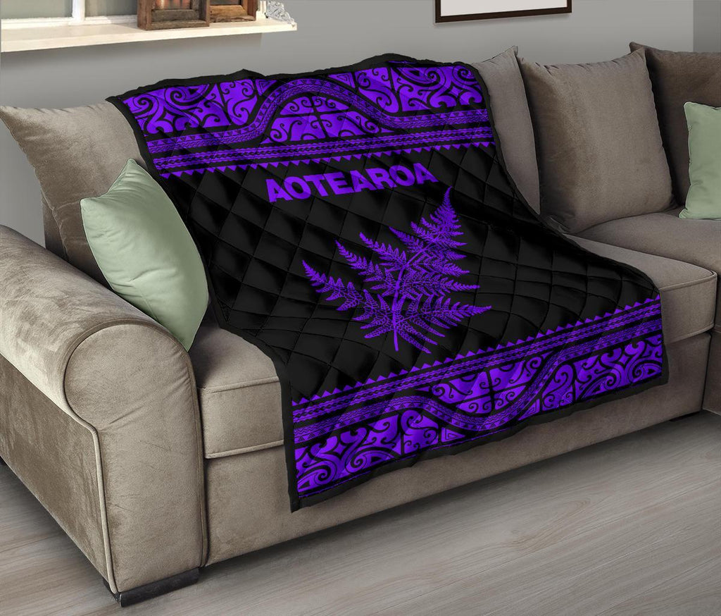 aotearoa-new-zealand-maori-premium-quilt-silver-fern-purple