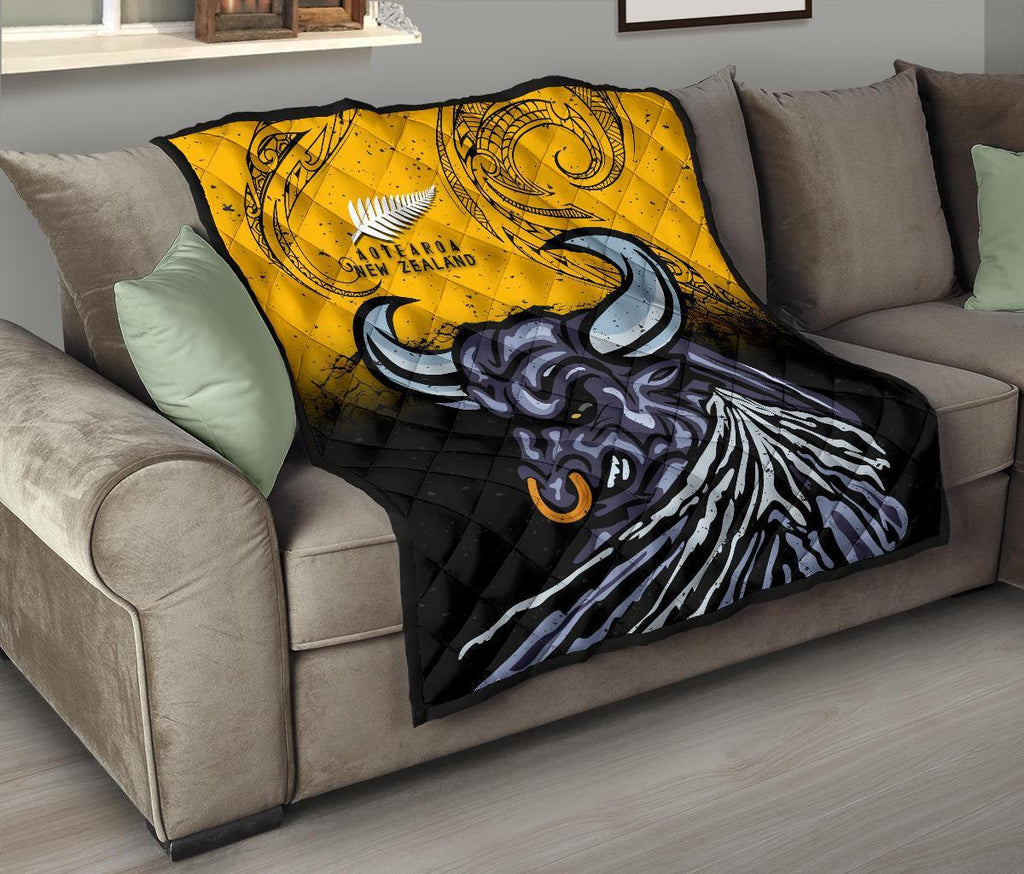 new-zealand-maori-premium-quilt-taranaki-bull