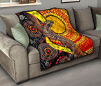 1saustralia-premium-quilt-australian-aboriginal-dot-painting-sun-and-lizard