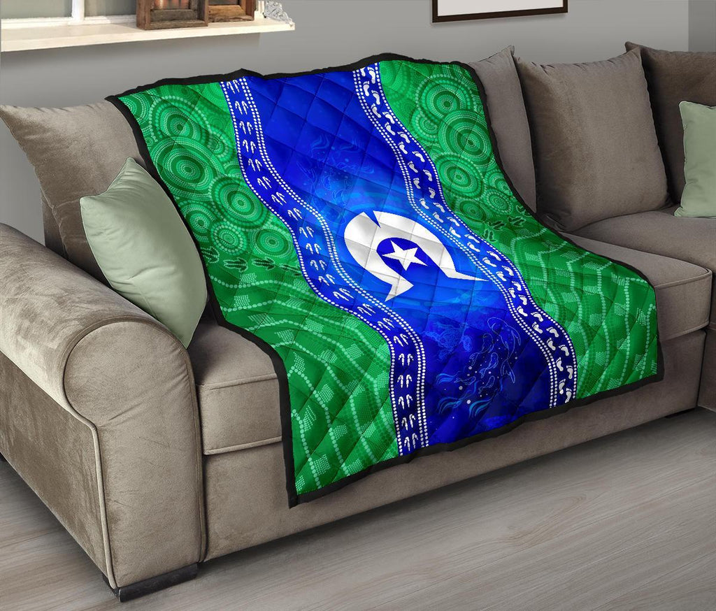 torres-strait-islanders-premium-quilt-torres-symbol-with-aboriginal-patterns