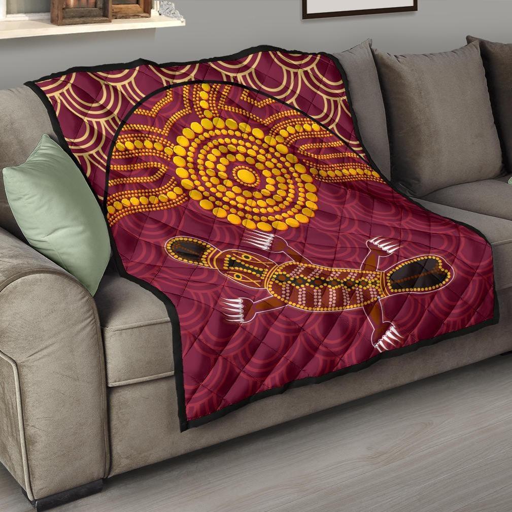 aboriginal-premium-quilt-aboriginal-platypus