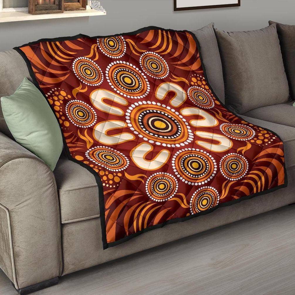 aboriginal-premium-quilt-circle-flowers-patterns-ver03