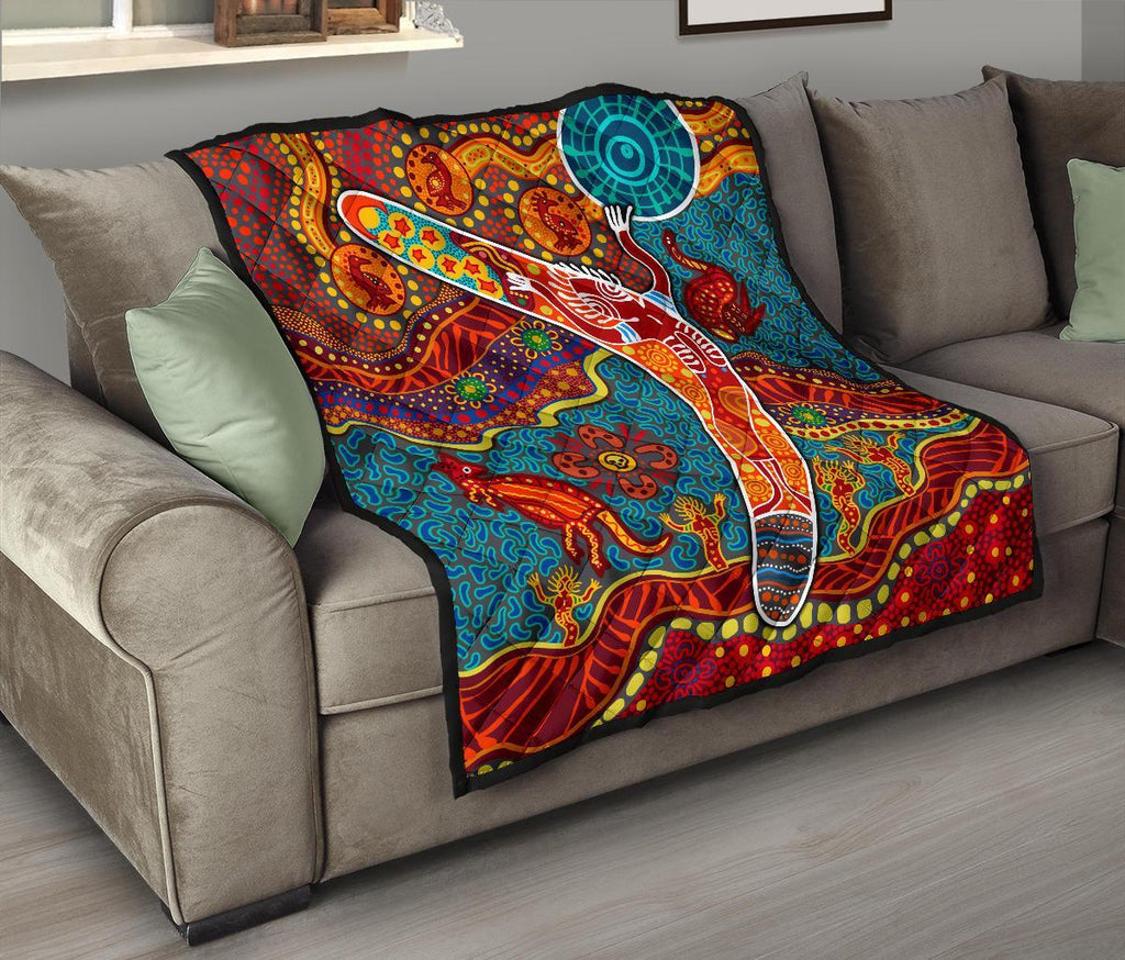 aboriginal-premium-quilt-indigenous-boomerang