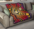 aboriginal-premium-quilt-australia-colorful-circle-dot-painting-art