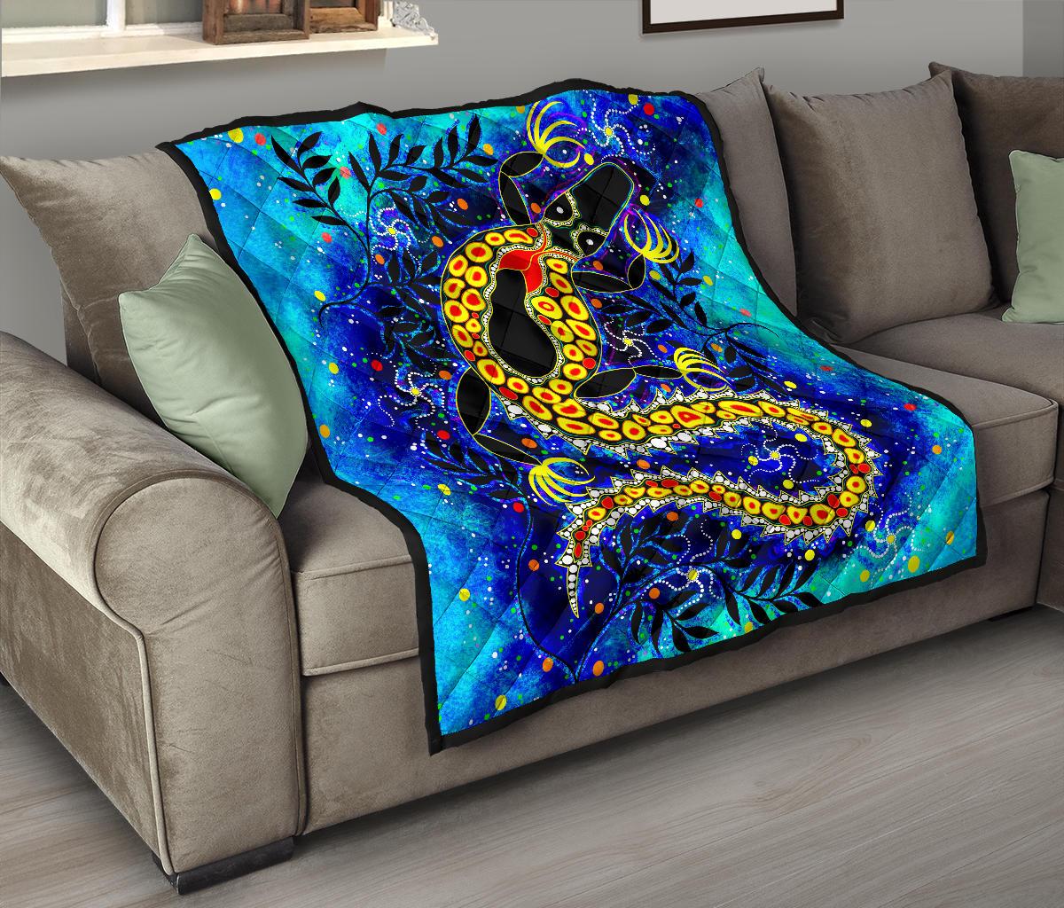 aboriginal-premium-quilt-indigenous-crocodile