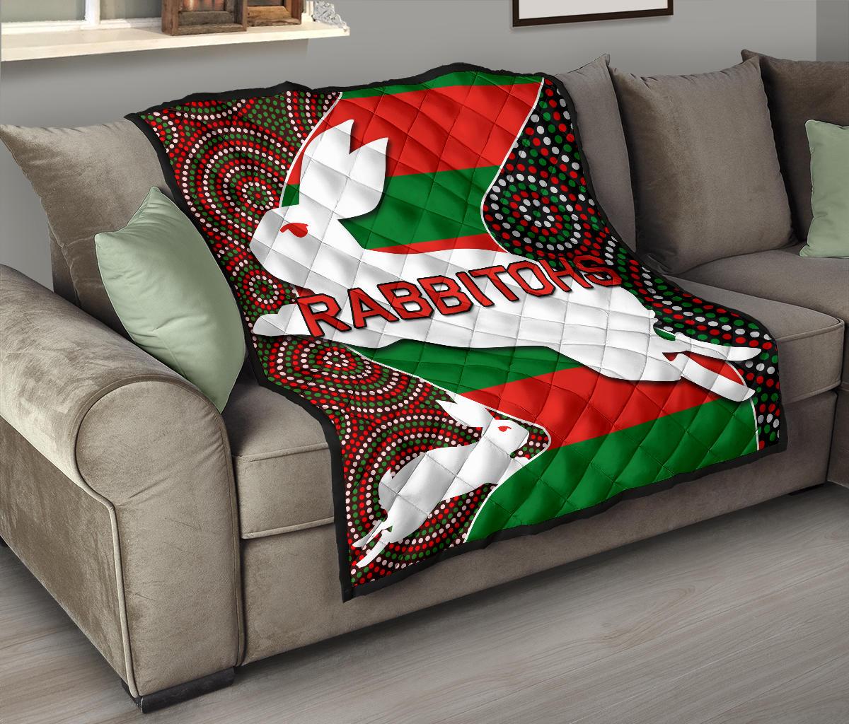 rabbitohs-premium-quilt