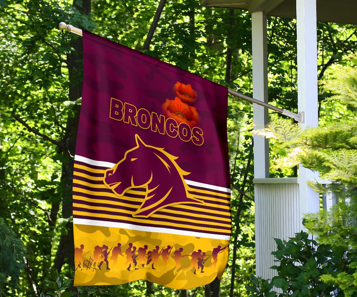brisbane-broncos-flag-anzac-day-simple-style-maroon