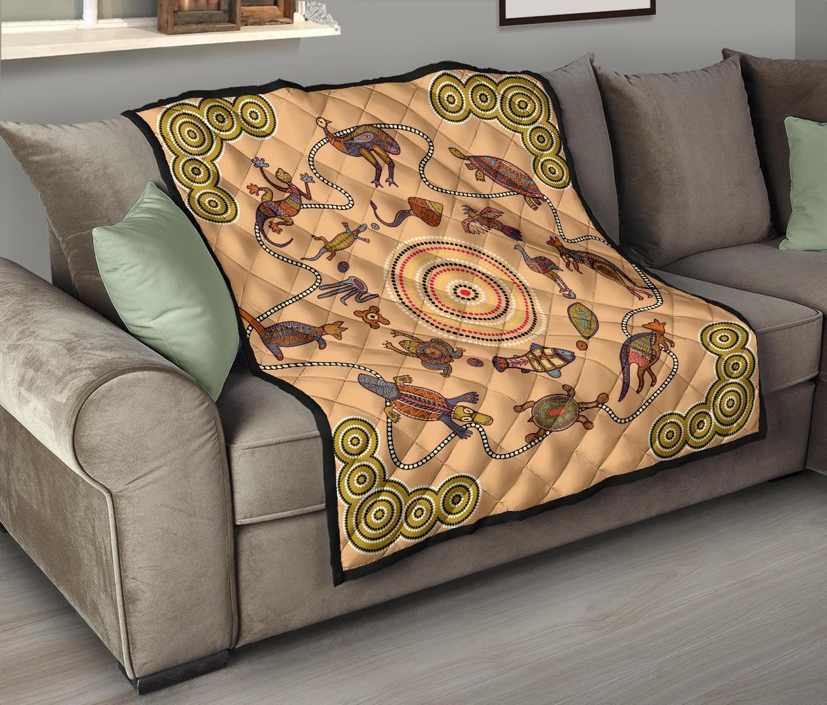 premium-quilts-australian-animals-coverlets-aboriginal-patterns