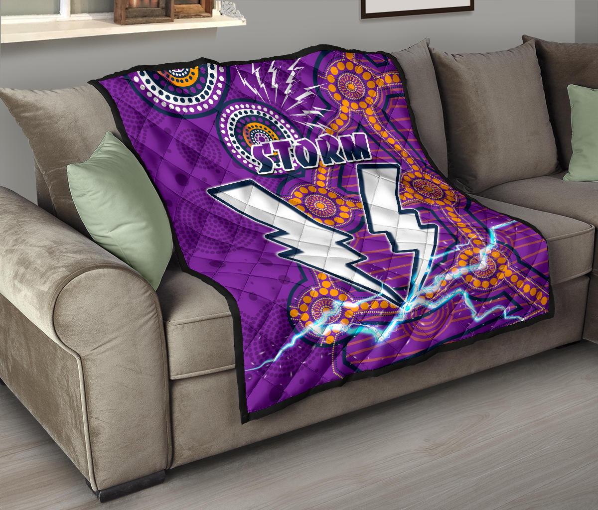 storm-premium-quilt-melbourne-indigenous-thunder