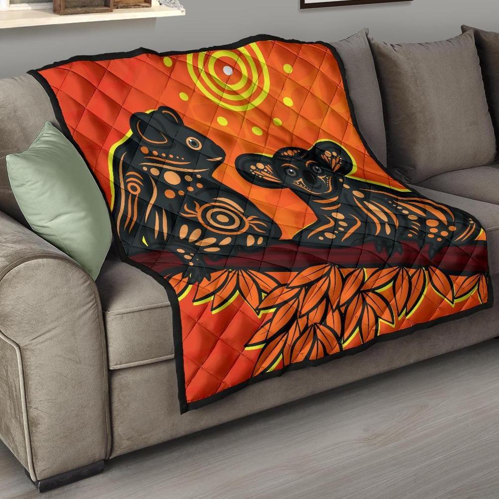 aboriginal-premium-quilt-aboriginal-dot-painting-art