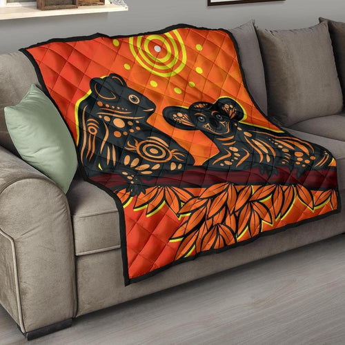 aboriginal-premium-quilt-aboriginal-dot-painting-art