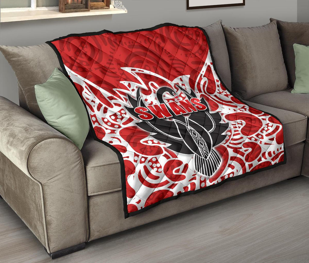 sydney-premium-quilt-simple-indigenous-swans