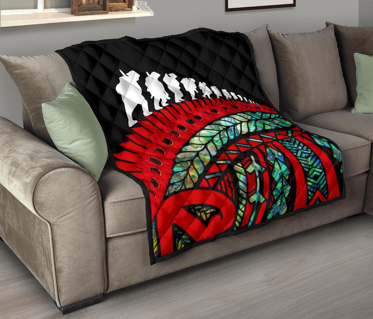 anzac-new-zealand-quilt-poppies-lest-we-forget-maori-premium-quilt-soldiers-paua