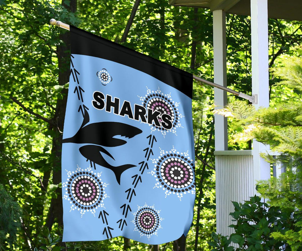 cronulla-flag-sharks-simple-indigenous-blue