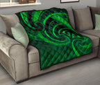 new-zealand-maori-mangopare-premium-quilt-polynesian-green