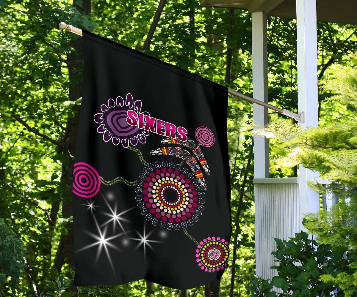 sydney-flag-sixers-indigenous-black