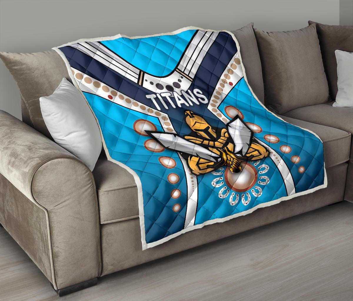 gold-coast-premium-quilt-titans-gladiator-simple-indigenous