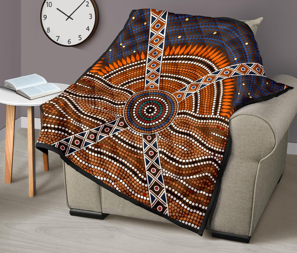 premium-quilts-aboriginal-dot-painting-quilts-ver01