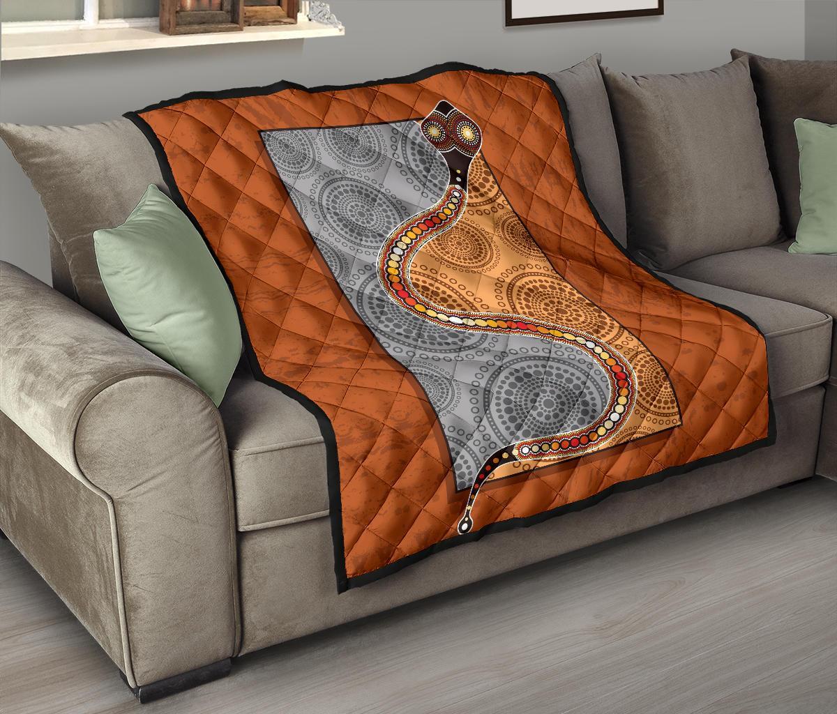 aboriginal-premium-quilt-indigenous-snake