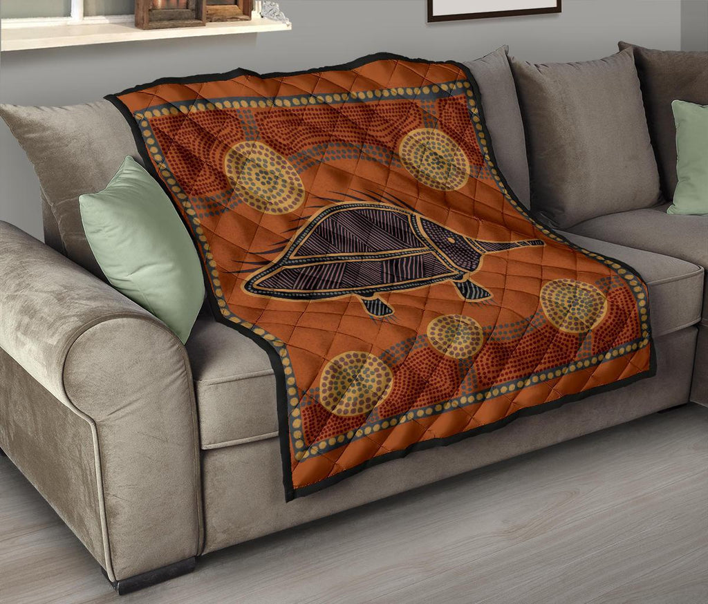 aboriginal-premium-quilt-indigenous-echidna
