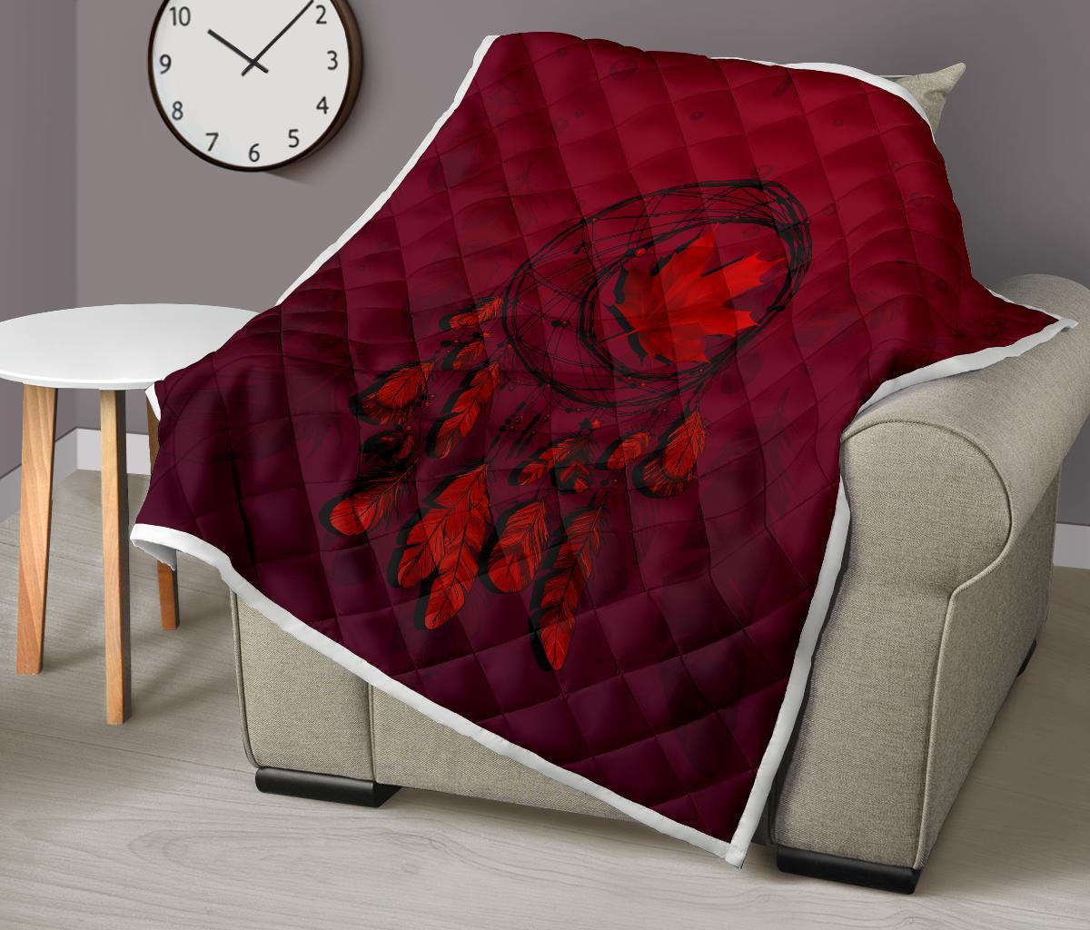 canada-maple-leaf-dreamcatcher-premium-quilt