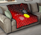 custom-aboriginal-premium-quilt-indigenous-circle-dot-painting-style
