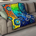aboriginal-premium-quilt-indigenous-turtle-dot-painting-art
