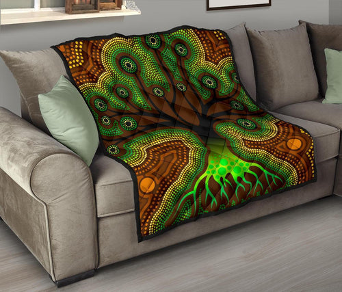 aboriginal-premium-quilt-tree-dot-painting-art