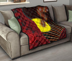 aboriginal-premium-quilt-indigenous-snake-sun-dot-painting