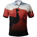 polo-shirt-australian-nature-with-emu-and-kangaroo