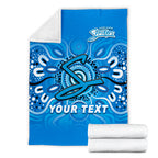 (Custom Personalised) Adelaide Strikers Aboriginal Cricket 2022 Blanket - LT12