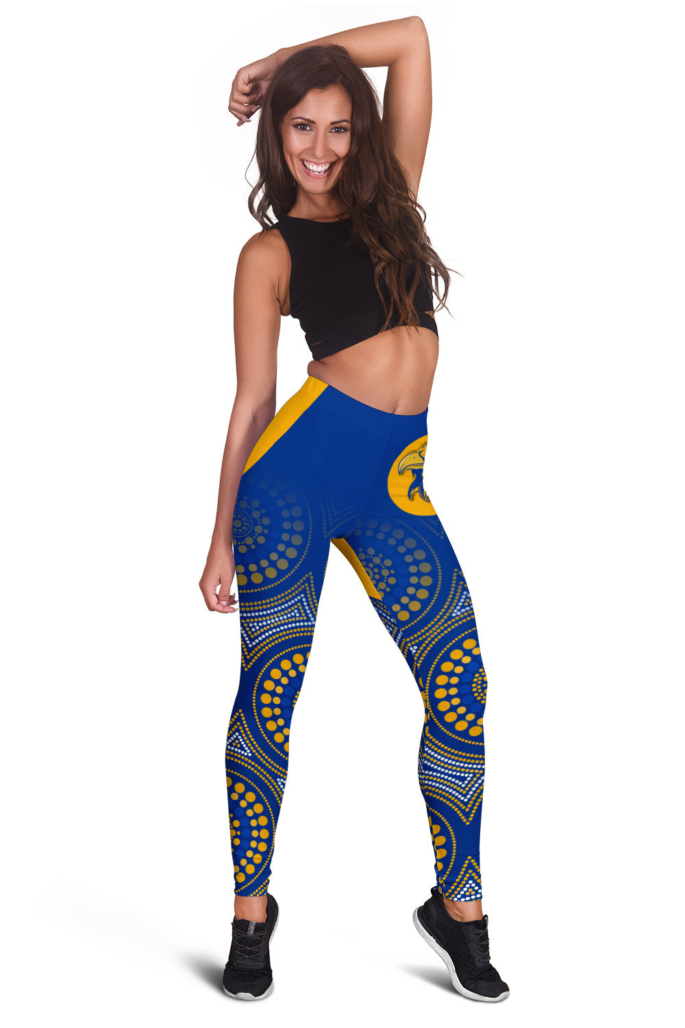 eagles-indigenous-women-leggings-west-coast-2021-version-gold