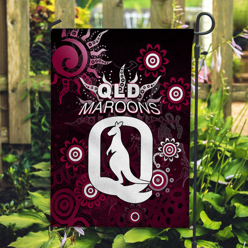 QLD Maroons Flag Aboriginal  LT6
