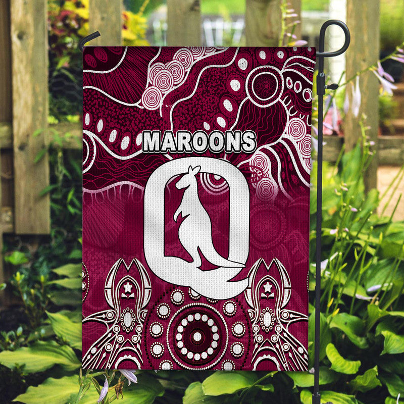 Queensland Maroons Flag Aboriginal  LT6