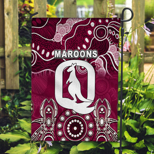 Queensland Maroons Flag Aboriginal  LT6