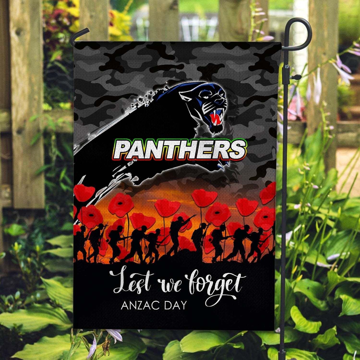 panthers-anzac-day-army-flag