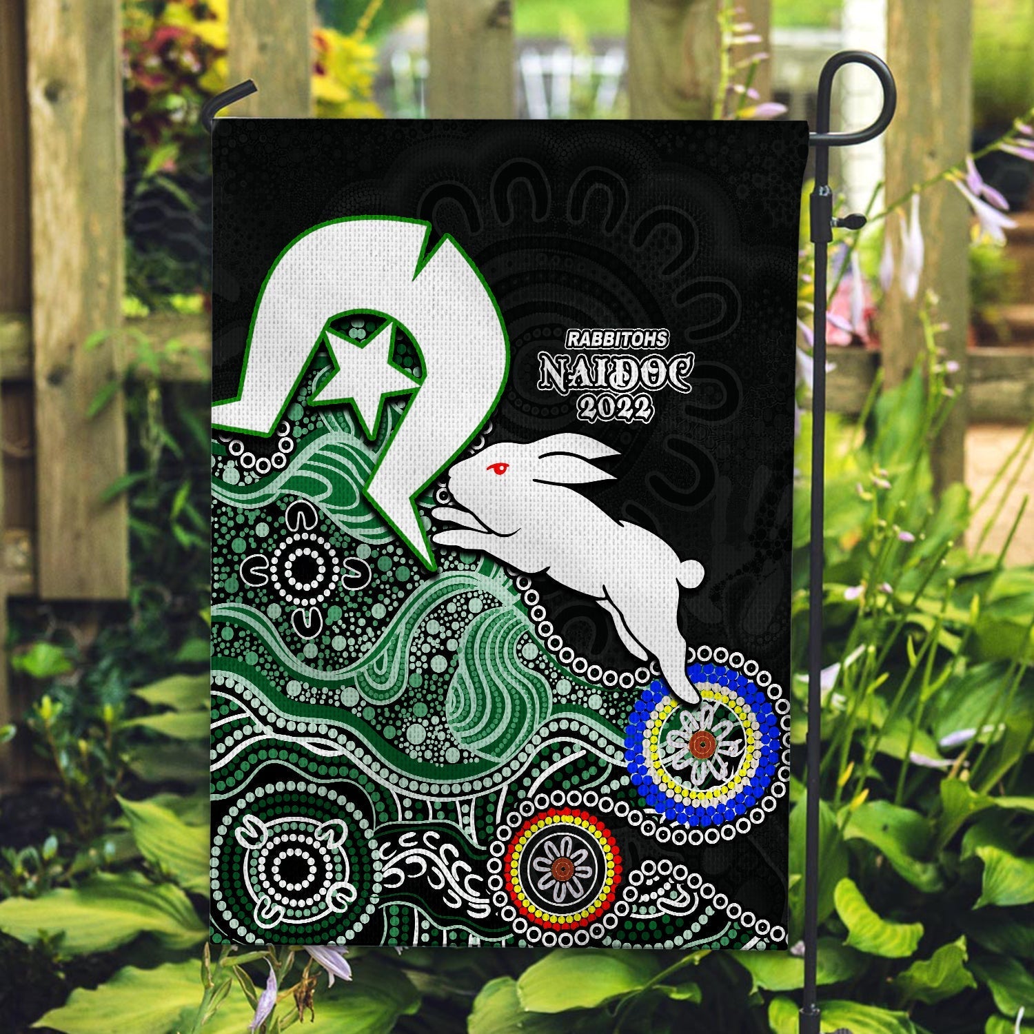 rabbitohs-naidoc-2022-flag