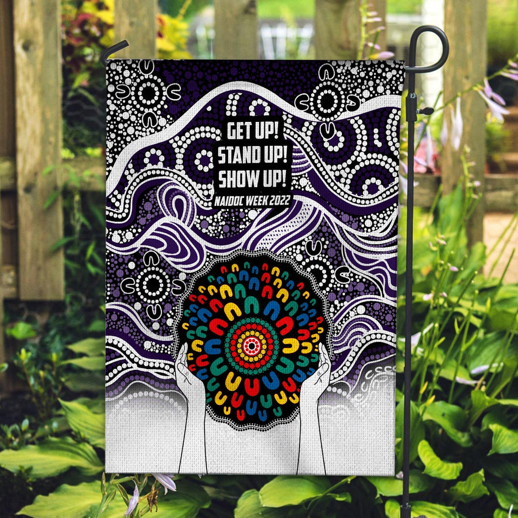 dockers-australian-football-naidoc-2022-patterns-flag