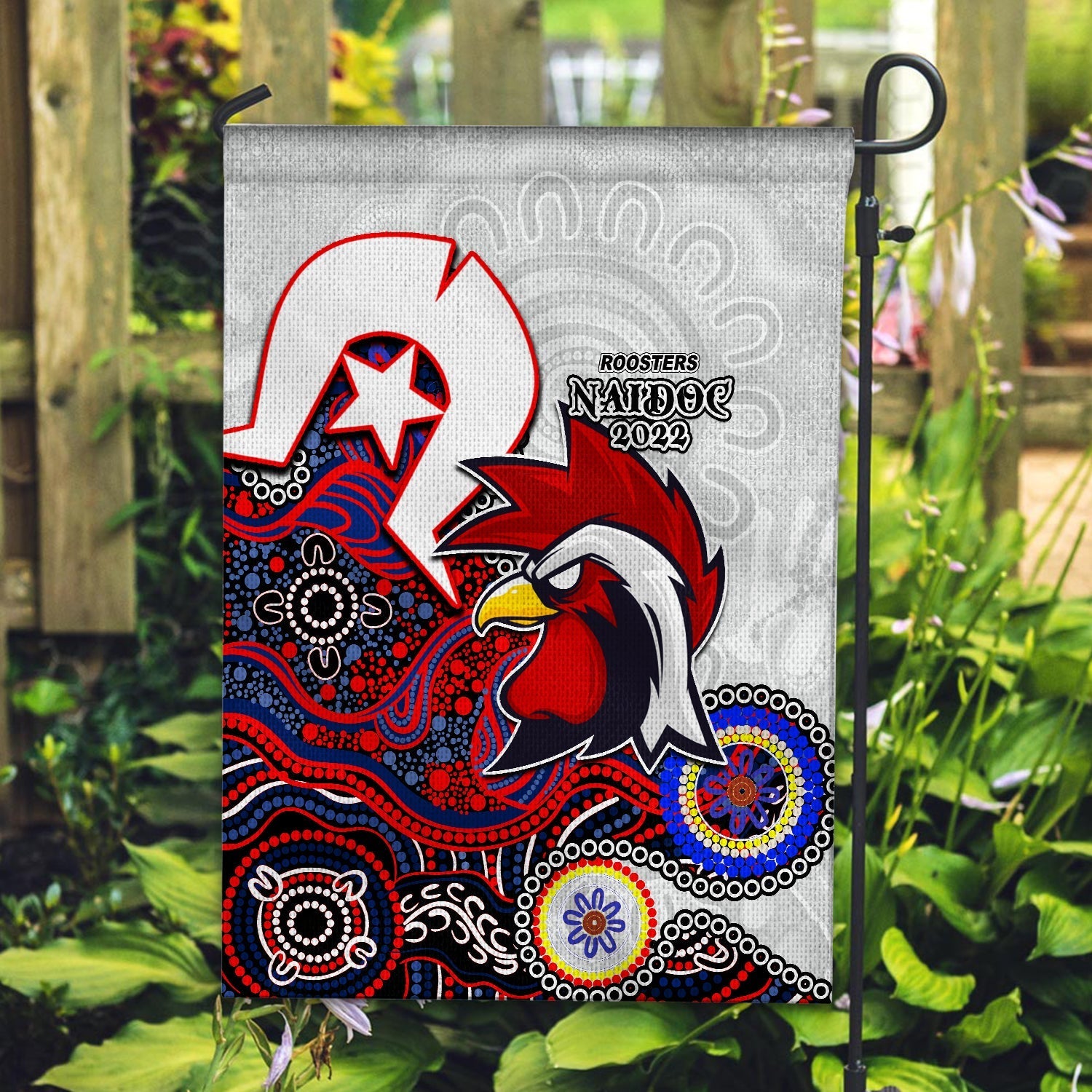 roosters-naidoc-2022-flag