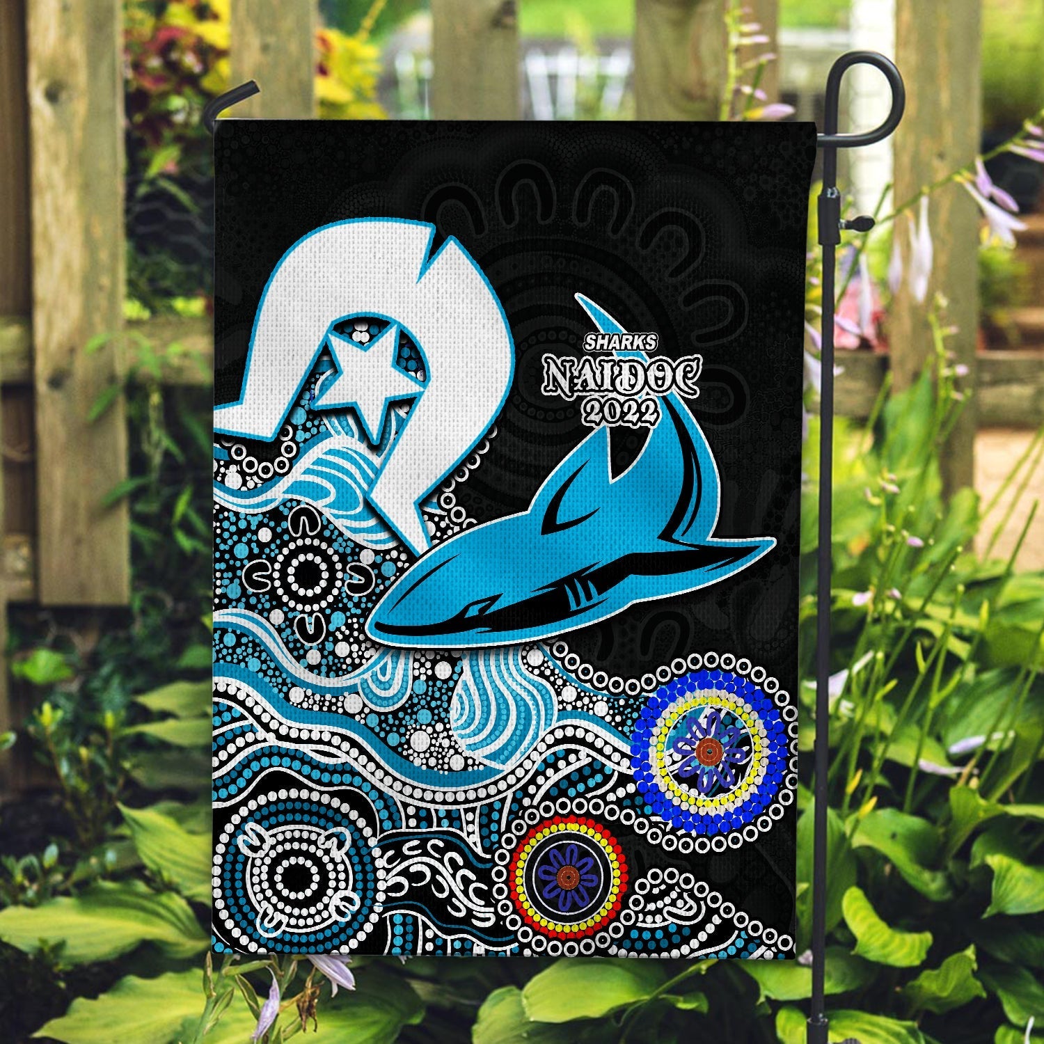 sharks-naidoc-2022-flag