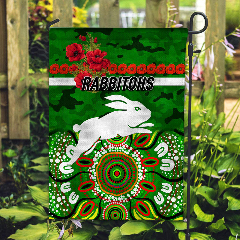 south-sydney-rabbitohs-anzac-2022-flag-indigenous-vibes-green