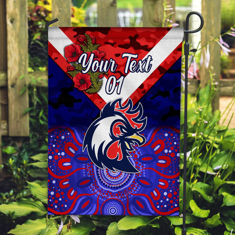 custom-personalised-sydney-roosters-anzac-2022-flag-indigenous-vibes-blue