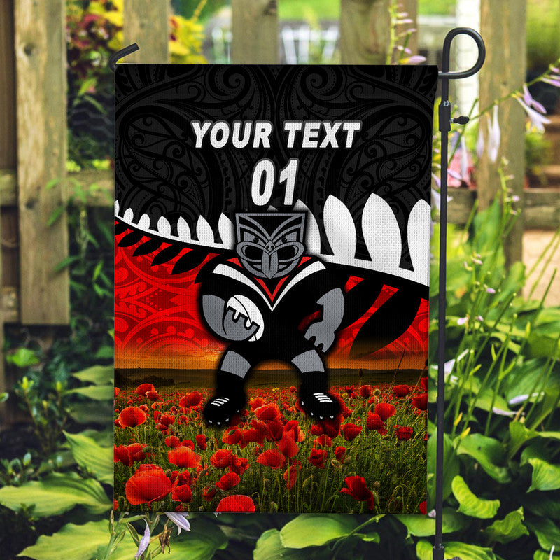 custom-personalised-new-zealand-warriors-anzac-2022-flag-maori-poppy-flowers-vibes