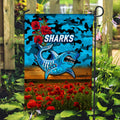 cronulla-sutherland-sharks-anzac-2022-flag-poppy-flowers-vibes