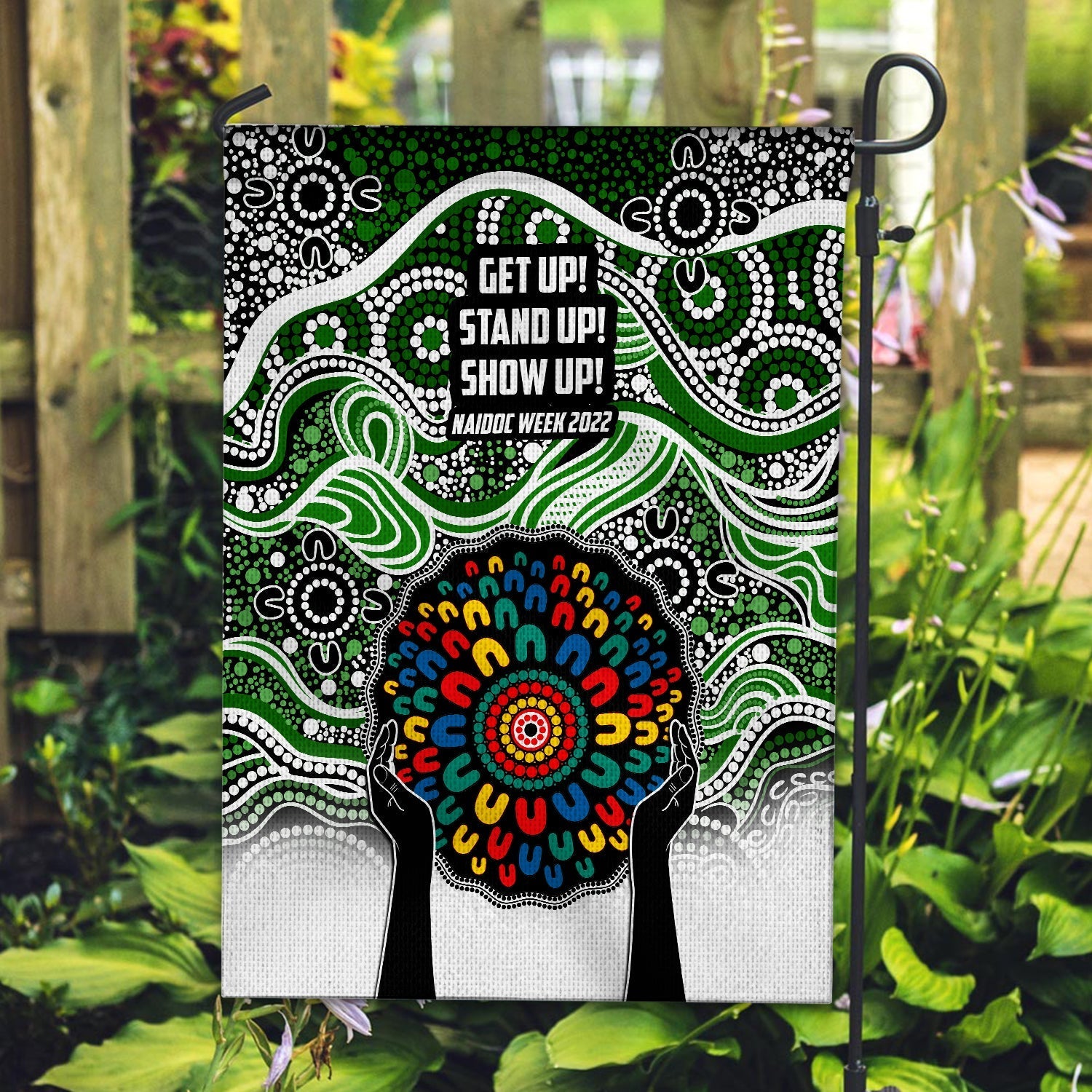 rabbitohs-naidoc-2022-patterns-flag